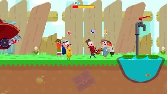 Run Sausage Run!: Fish, Plant and Hunt — screenshot 3