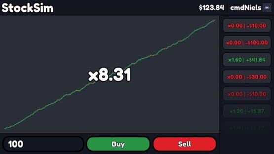 StockSim — screenshot 1