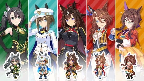 Umamusume: Pretty Derby - Party Dash: DLC Vol. 1 - Team Iris — screenshot 1