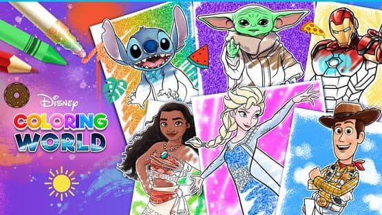 Disney Coloring World — screenshot 1