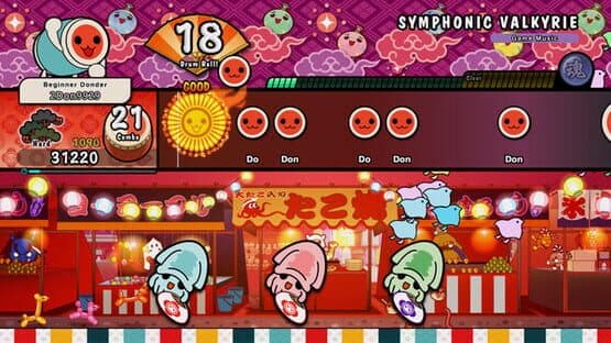 Taiko no Tatsujin: Rhythm Festival - Namco Game Music Pack — screenshot 1