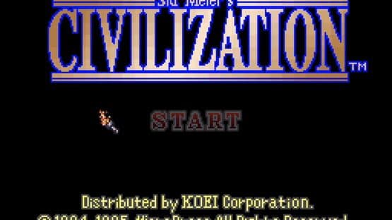 Sid Meier's Civilization — screenshot 1