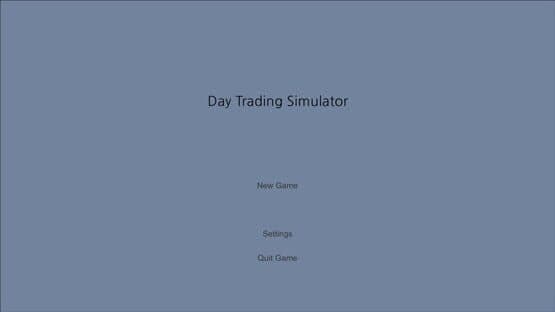 Day Trading Simulator — screenshot 1