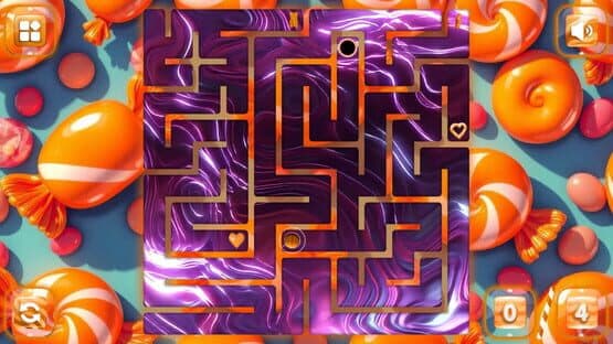 Sweetie Candy Maze: Orange — screenshot 1