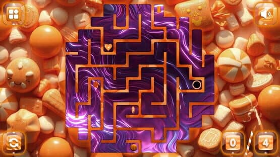 Sweetie Candy Maze: Orange — screenshot 2