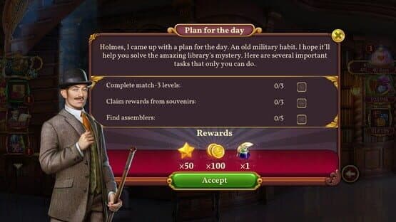 Sherlock: Hidden Object & Match-3 Mystery — screenshot 6
