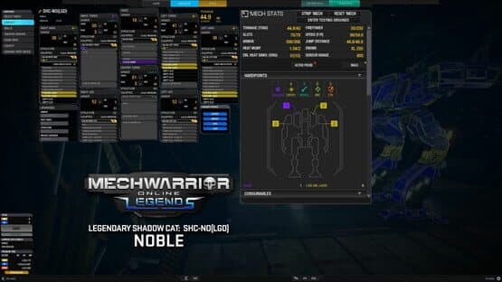 MechWarrior Online: Noble Legendary Mech Pack — screenshot 3