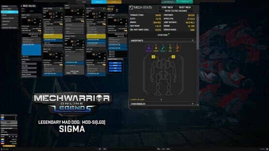 MechWarrior Online: Sigma Legendary Mech Pack — screenshot 2
