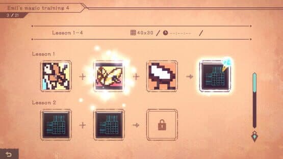 Logiart Grimoire: Emil's Magic Training, Part 4 — screenshot 1