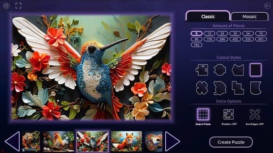 Master of Pieces Jigsaw Puzzle: Beadwoven Beauty — screenshot 3