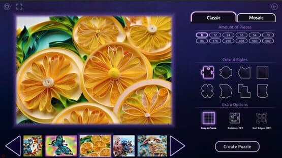 Master of Pieces Jigsaw Puzzle: Paper Whirls — screenshot 1