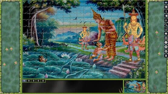 Pixel Puzzles: Illustrations & Anime - Jigsaw Pack: Thai Paintings — screenshot 1