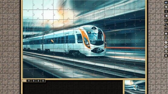 Pixel Puzzles Traditional Jigsaws: Locomotive — screenshot 1