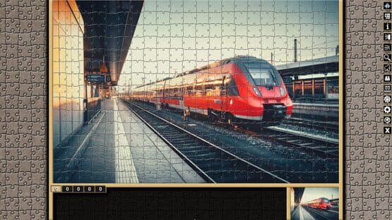 Pixel Puzzles Traditional Jigsaws: Locomotive — screenshot 2