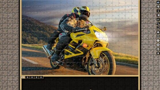 Pixel Puzzles Traditional Jigsaws: Motorbikes — screenshot 3