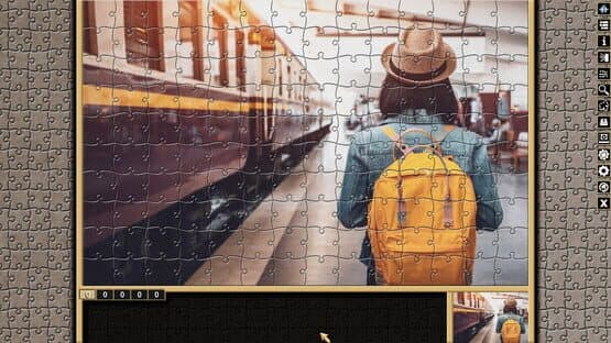 Pixel Puzzles Traditional Jigsaws: Locomotive — screenshot 3