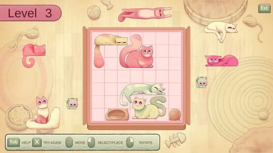 Fit My Cat: Cat's Puzzle Pack 3 — screenshot 1