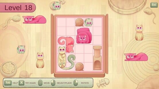 Fit My Cat: Cat's Puzzle Pack 1 — screenshot 1