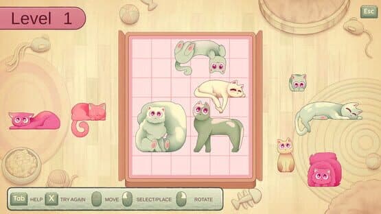 Fit My Cat: Cat's Puzzle Pack 3 — screenshot 2