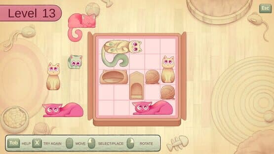 Fit My Cat: Cat's Puzzle Pack 1 — screenshot 2
