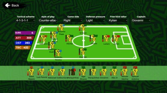 UltFoot: Football Manager — screenshot 5