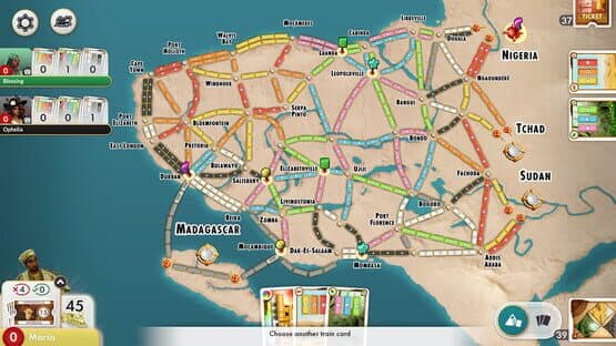 Ticket to Ride: Heart of Africa Expansion — screenshot 4