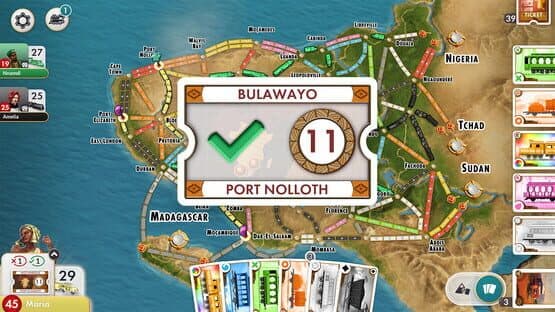 Ticket to Ride: Heart of Africa Expansion — screenshot 5