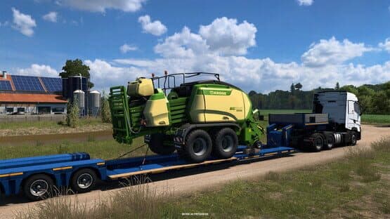 Euro Truck Simulator 2: KRONE Agriculture Equipment — screenshot 1
