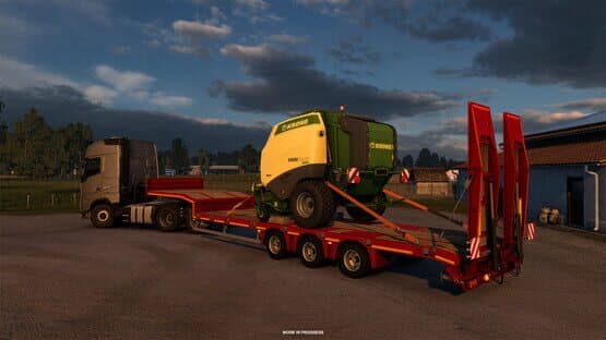 Euro Truck Simulator 2: KRONE Agriculture Equipment — screenshot 2
