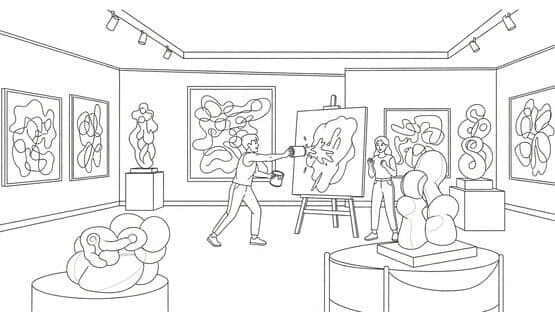 100 Cats Lost in Modern Art Mayhem — screenshot 5