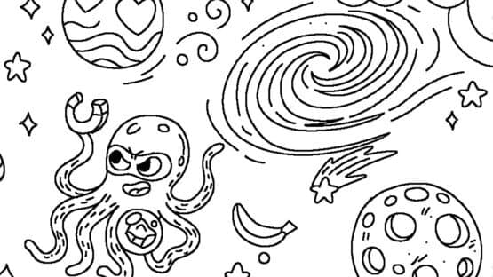 100 Cats Lost in the Future Find & Color — screenshot 5