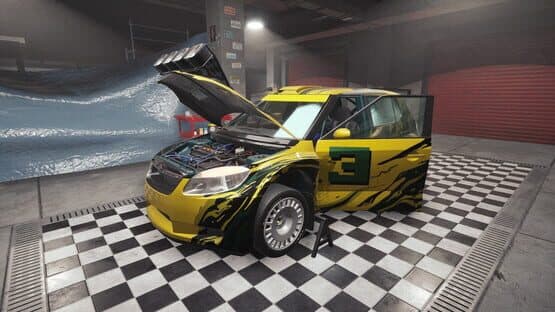 Rally Mechanic Simulator: Saze F1000 — screenshot 1