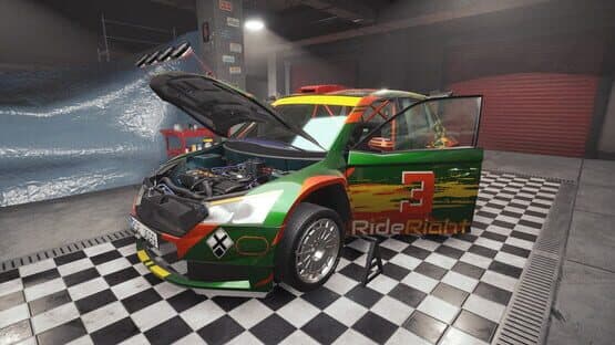 Rally Mechanic Simulator: Saze Faze 5 — screenshot 1