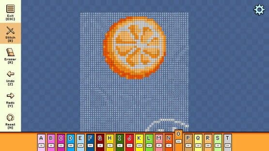 Pixel Cross Stitch: Color by Number - Summer Pack — screenshot 1