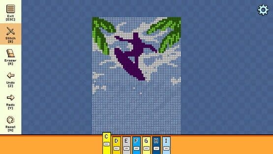 Pixel Cross Stitch: Color by Number - Summer Pack 2 — screenshot 2