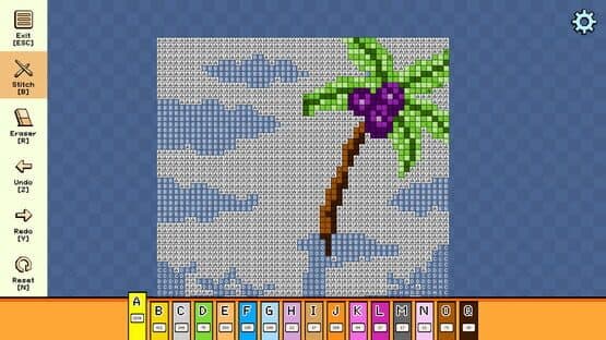 Pixel Cross Stitch: Color by Number - Summer Pack — screenshot 3