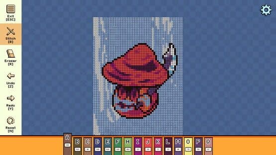 Pixel Cross Stitch: Color by Number - Menacing Monsters Pack 3 — screenshot 3