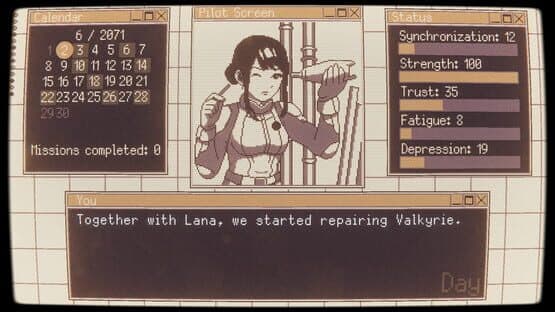 Valkyrie Iteration: Mecha Pilot Raising Pocket Simulator — screenshot 4