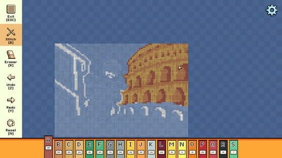Pixel Cross Stitch: Color by Number - Vacations Pack — screenshot 1