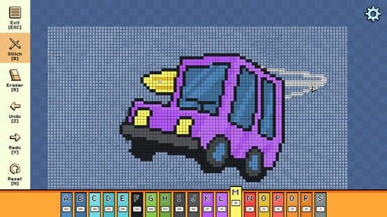 Pixel Cross Stitch: Color by Number - Vacations Pack — screenshot 3