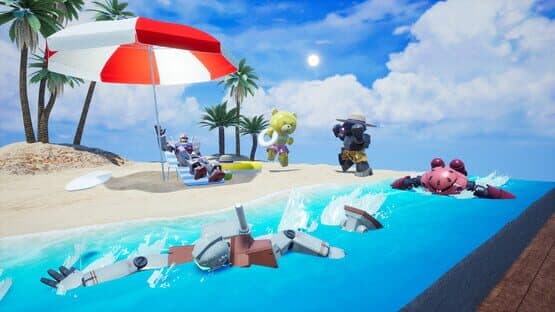 Gundam Breaker 4: Diorama Pack 4 - Beach Set & Effect — screenshot 1