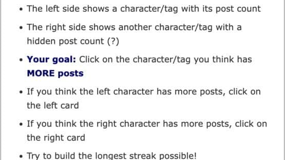 Rule34dle — screenshot 2