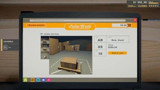 Returns Outlet Simulator — screenshot 1