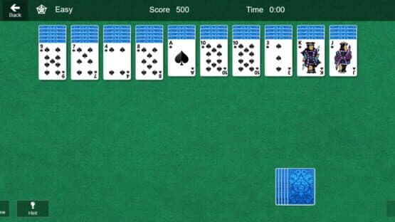 Microsoft Spider Solitaire — screenshot 1