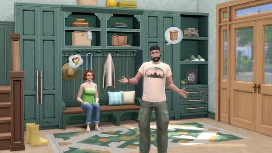 The Sims 4: Grange Mudroom Kit — screenshot 1
