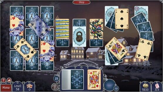Jewel Match Solitaire Winterscapes 3: Collector's Edition — screenshot 2