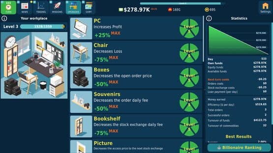 Stock Exchange Game — screenshot 4