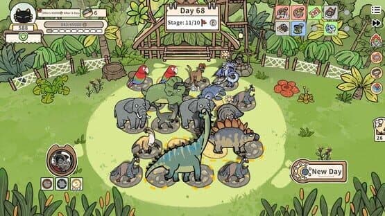 Cat God Ranch:​​ Age of Dinosaurs​ — screenshot 1