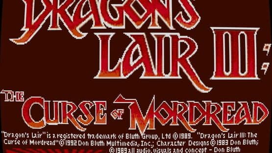Dragon's Lair III: The Curse of Mordread — screenshot 1