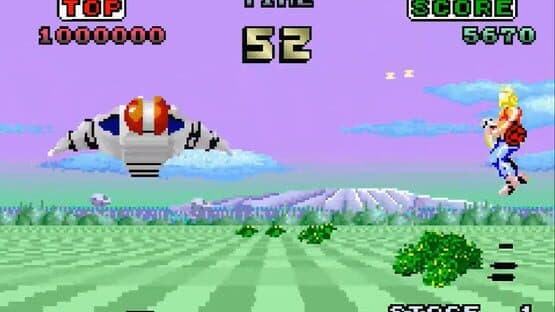 Space Harrier — screenshot 1